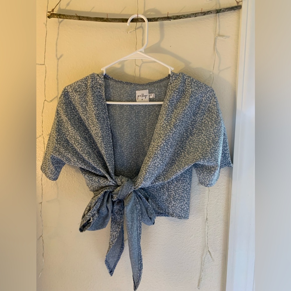 princess polly tie front top